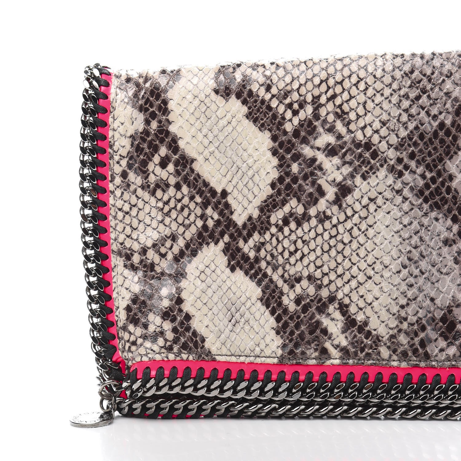 Stella McCartney Eco Python Falabella Clutch Chalk Pink 11 of 11
