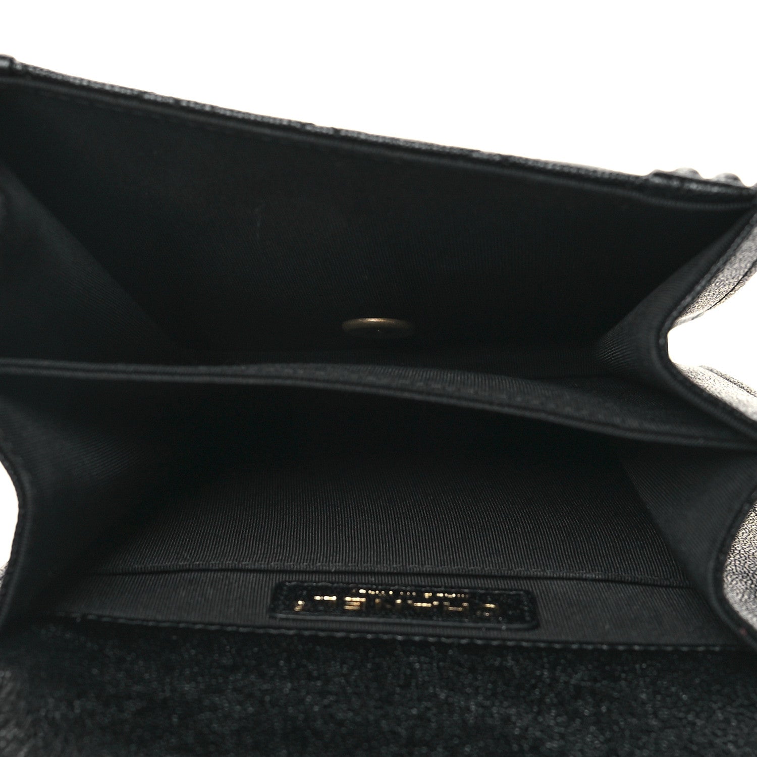 Chanel Caviar Quilted North South Boy Flap Black 5 of 10