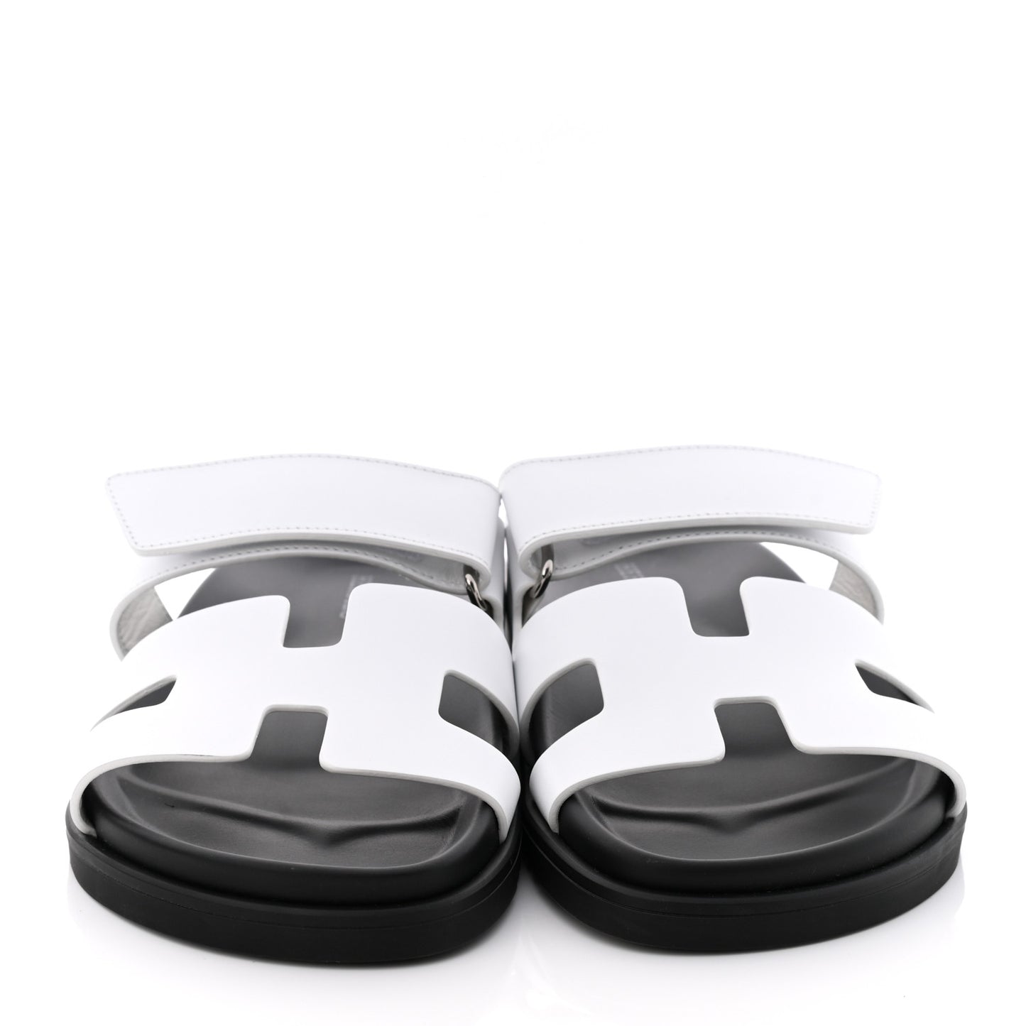 Calfskin Womens Chypre Sandals 36 White