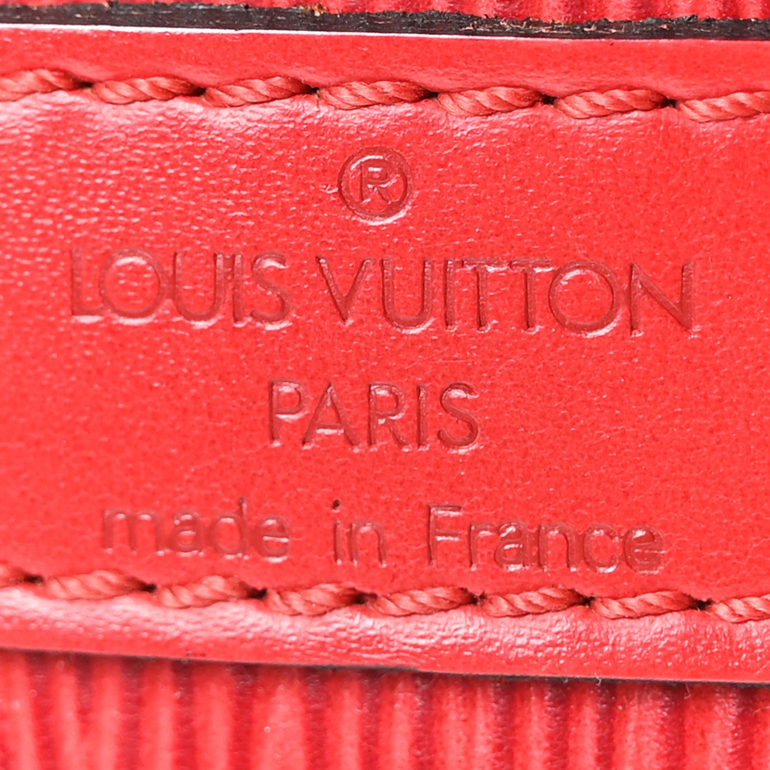 Louis Vuitton Epi Petit Noe Castillan Red 6 of 9