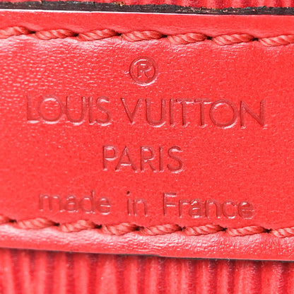Louis Vuitton Epi Petit Noe Castillan Red 6 of 9
