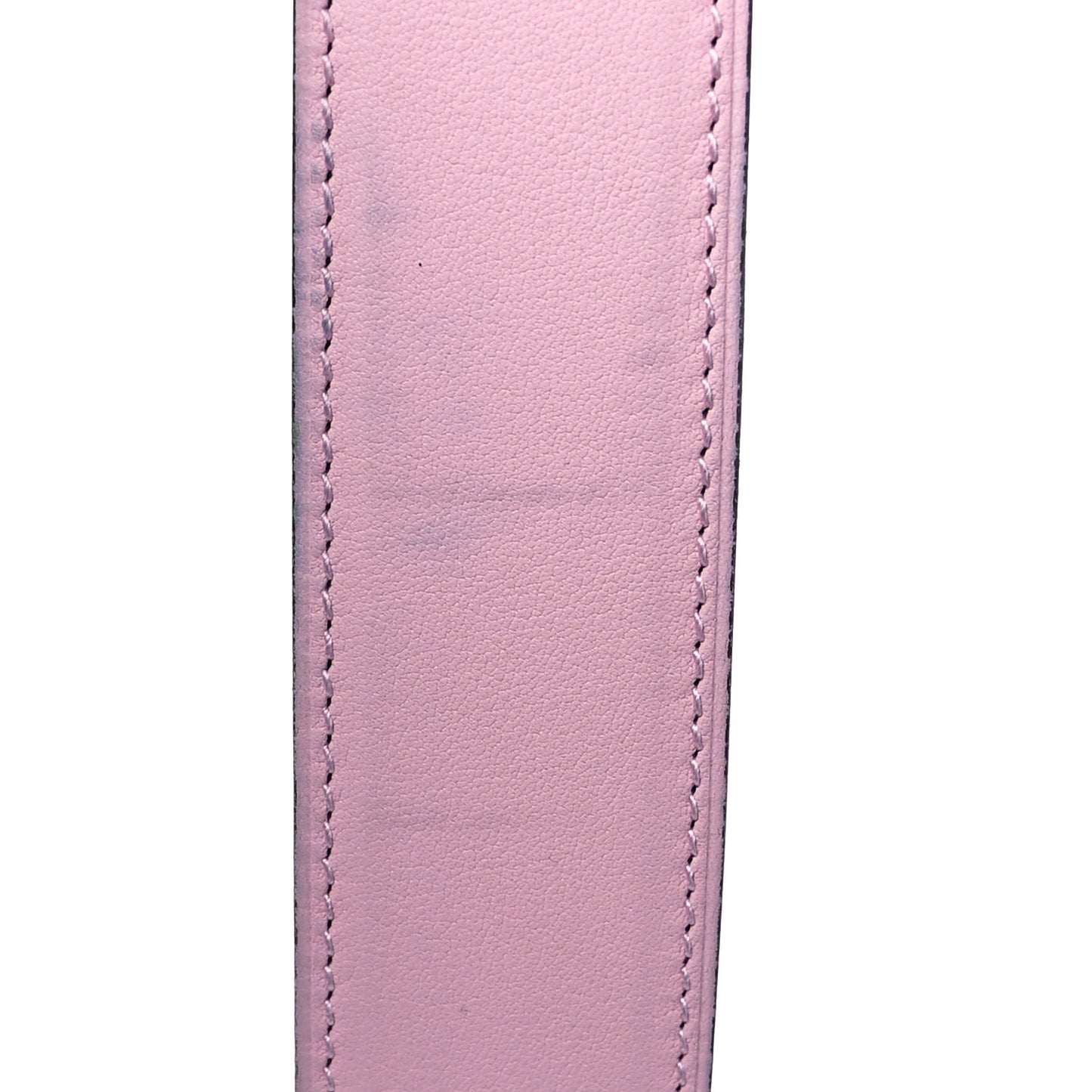 Box Togo 32mm Martelee H Belt 90 Rose Sakura Blue Nuit