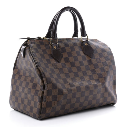 Louis Vuitton Damier Ebene Speedy 30 3 of 17