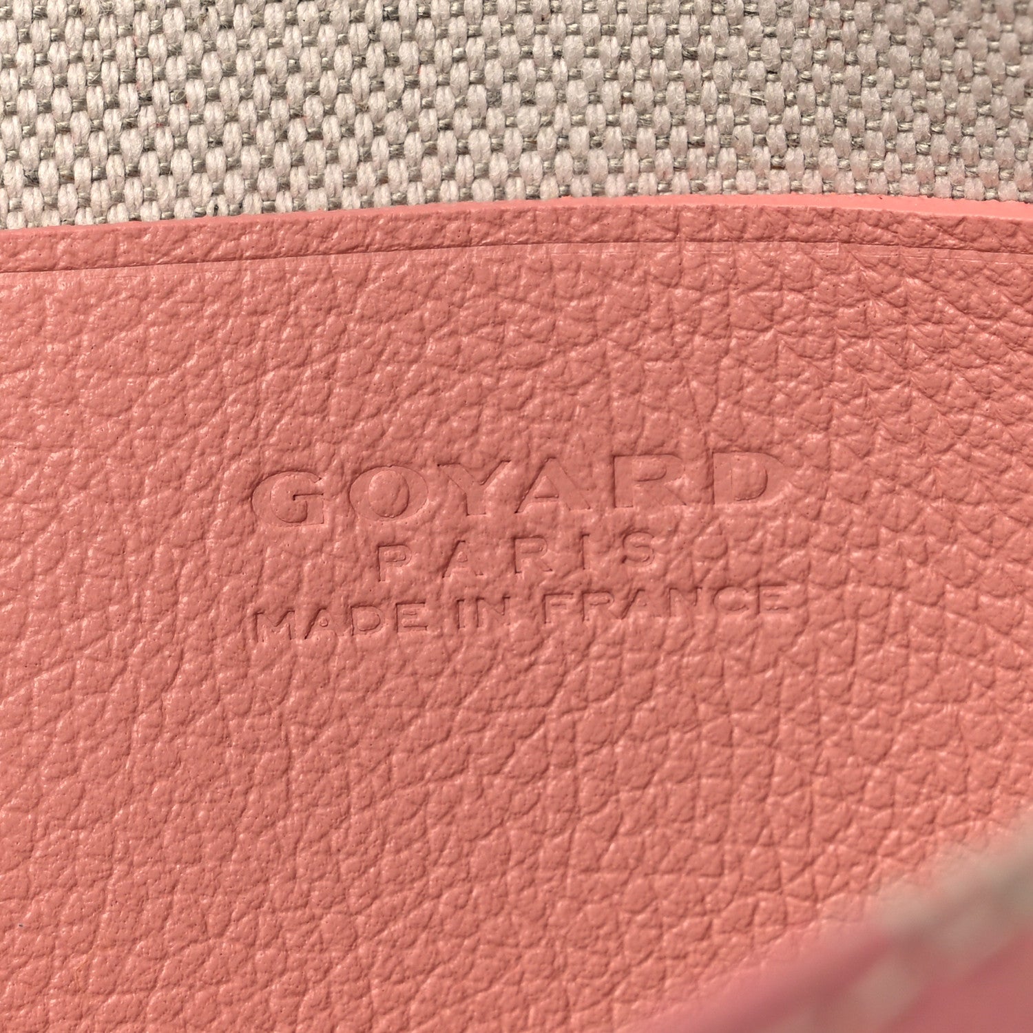 Goyard Goyardine Plumet Wallet Clutch Powder Pink 6 of 11
