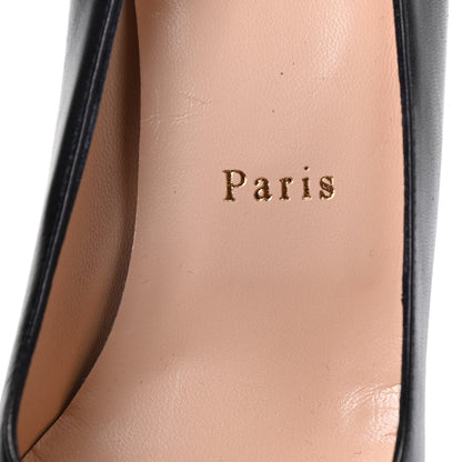 Christian Louboutin Kid New Simple 120 Pumps 38 Black 7 of 9
