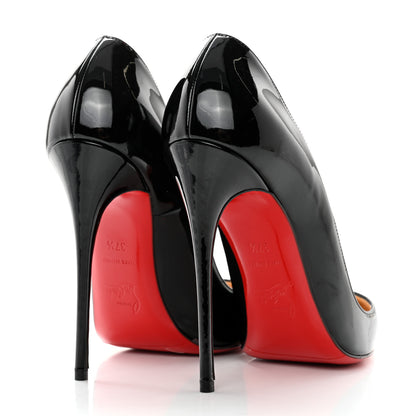 Christian Louboutin Patent So Kate 120 Pumps 37.5 Black 4 of 9