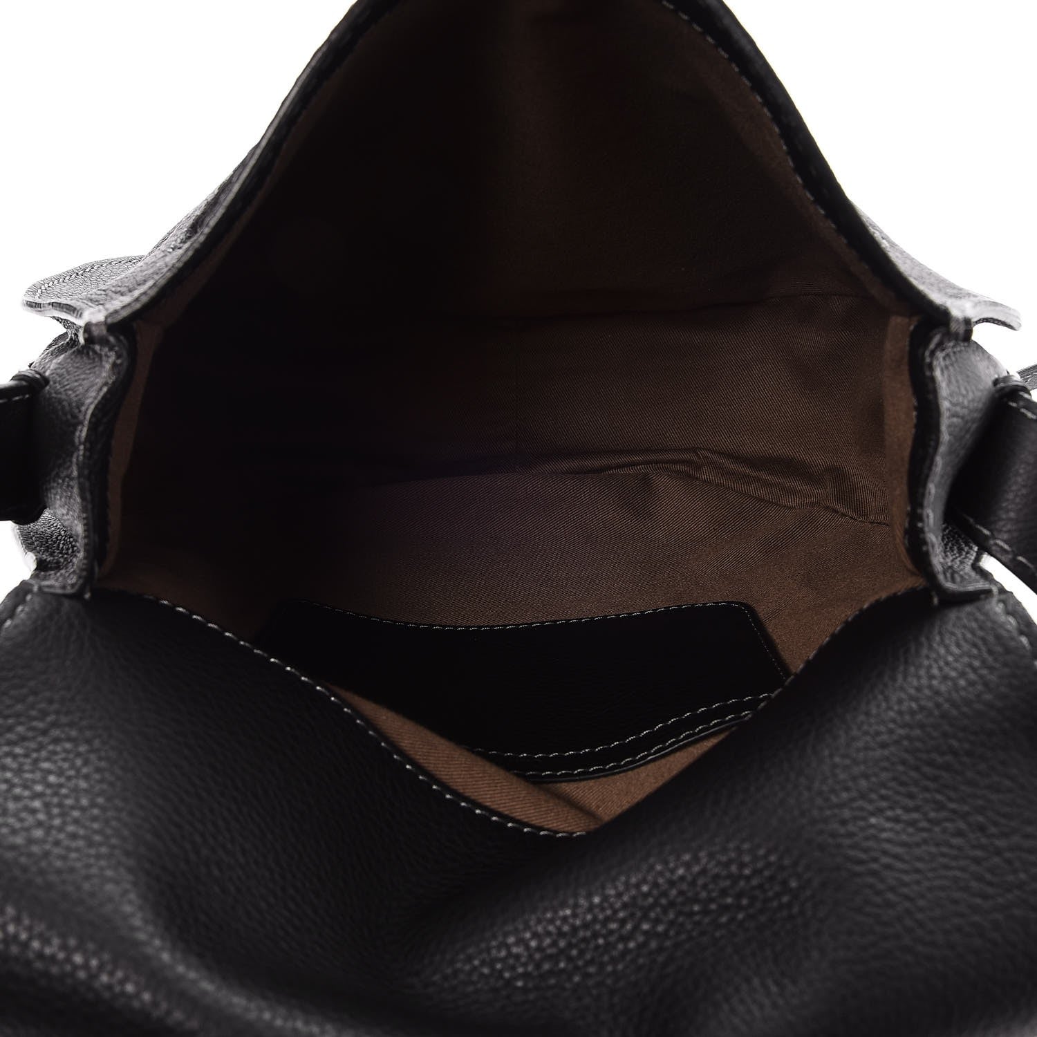 Chloe Calfskin Medium Marcie Round Crossbody Bag Black 5 of 8