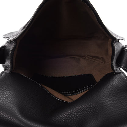 Chloe Calfskin Medium Marcie Round Crossbody Bag Black 5 of 8