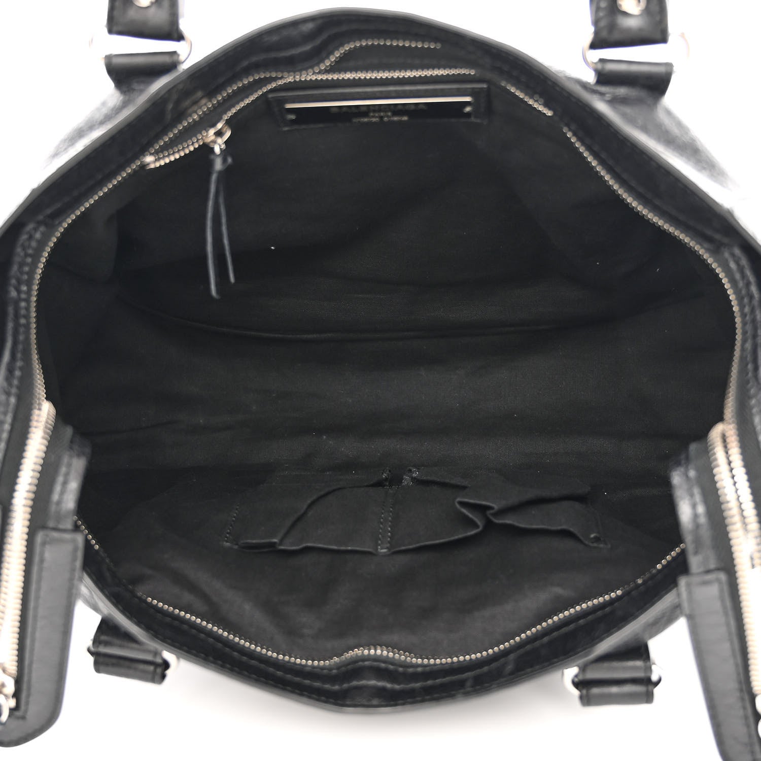 Balenciaga Agneau Classic Silver Hardware City Black 6 of 11