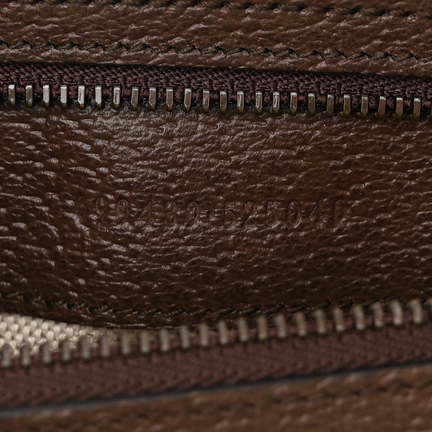 GG Supreme Monogram Textured Dollar Calfskin Web Ophidia Wristlet Shoulder Bag Beige Ebony New Acero