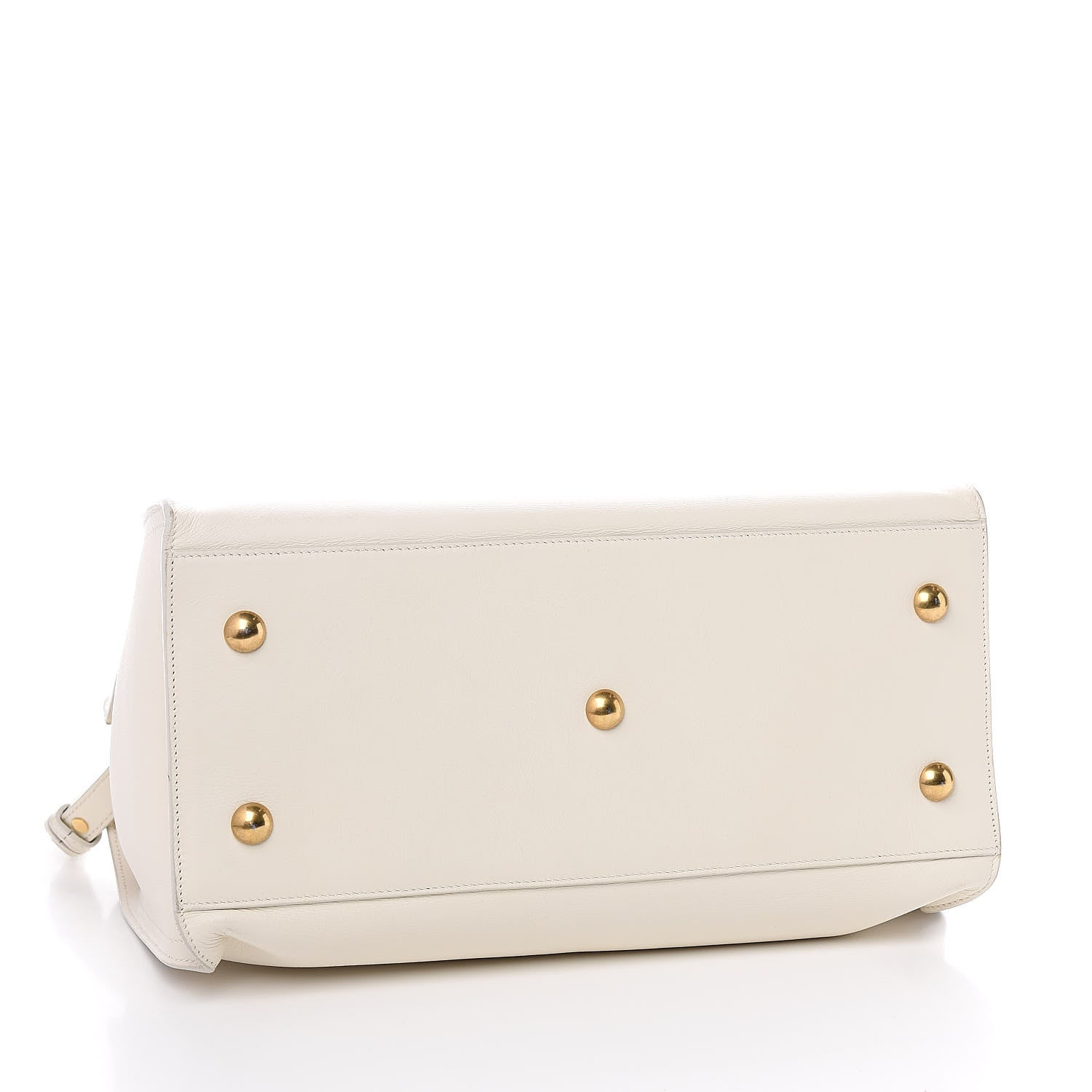 Saint Laurent Calfskin Small Classic Y Cabas White 4 of 15