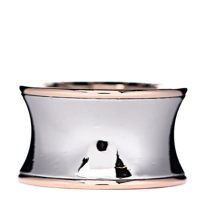 Bulgari Stainless Steel 18K Rose Gold Anish Kapoor B.Zero1 Ring 54 6.75 1 of 5