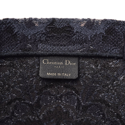 Christian Dior Canvas Embroidered KaleiDioroscopic Book Tote Blue 6 of 15