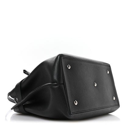 Louis Vuitton Calfskin Lockme Day Black 4 of 11