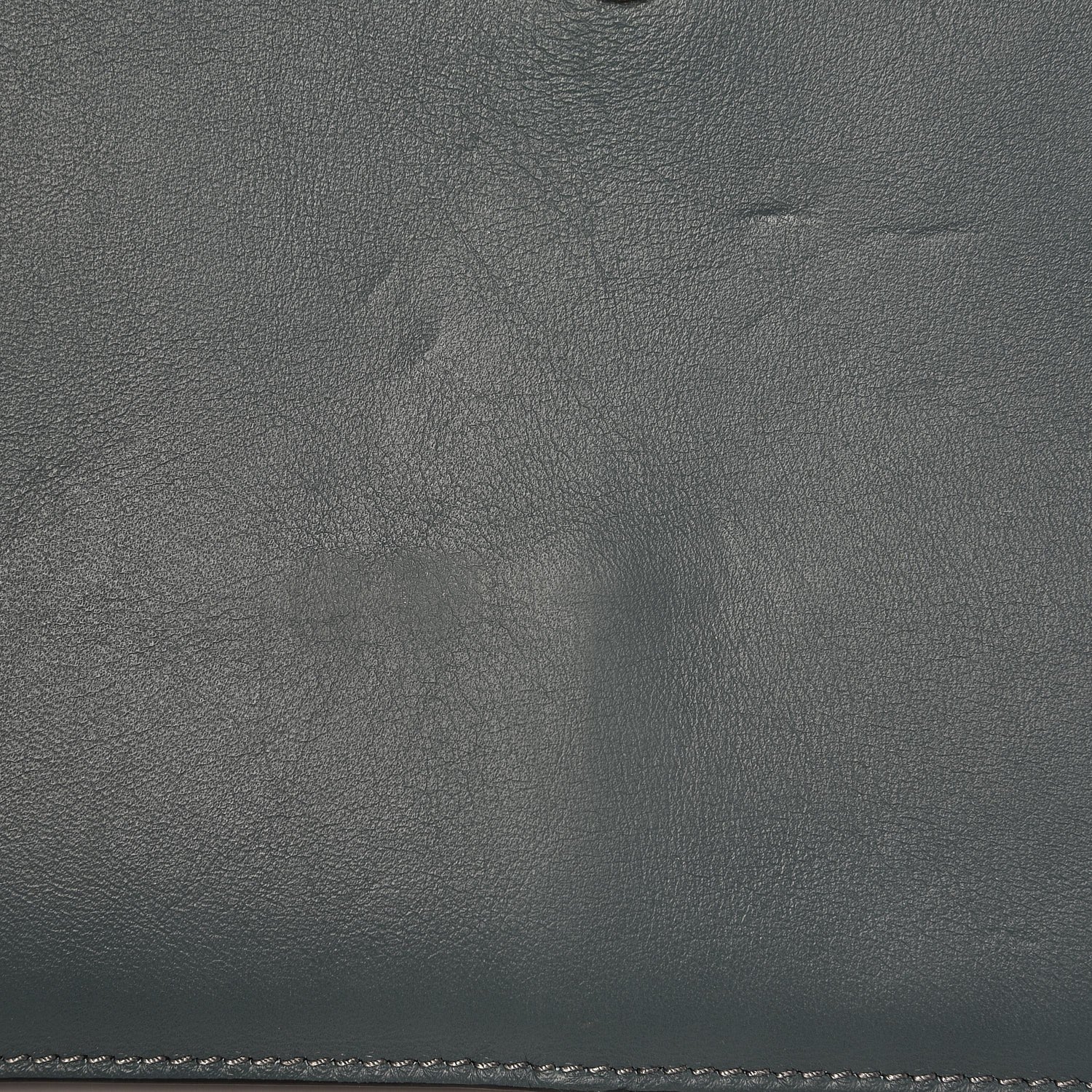 Chloe Suede Calfskin Medium Faye Shoulder Bag Cloudy Blue 8 of 8