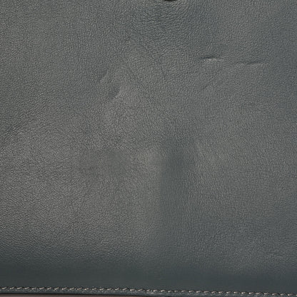 Chloe Suede Calfskin Medium Faye Shoulder Bag Cloudy Blue 8 of 8