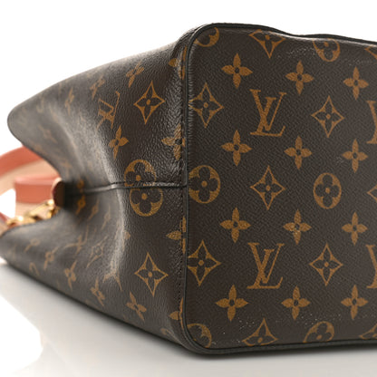 Louis Vuitton Monogram Braided Neonoe MM Peach Cream 15 of 19