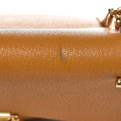 Chloe Grained Lambskin Medium Drew Shoulder Bag Mustard 10 of 10