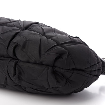 Prada Tessuto Nylon Quilted Shoulder Bag Black 9 of 10