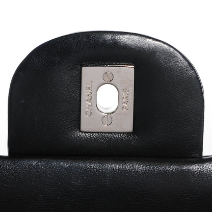 Chanel Lambskin Quilted Maxi Double Flap Black 5 of 9