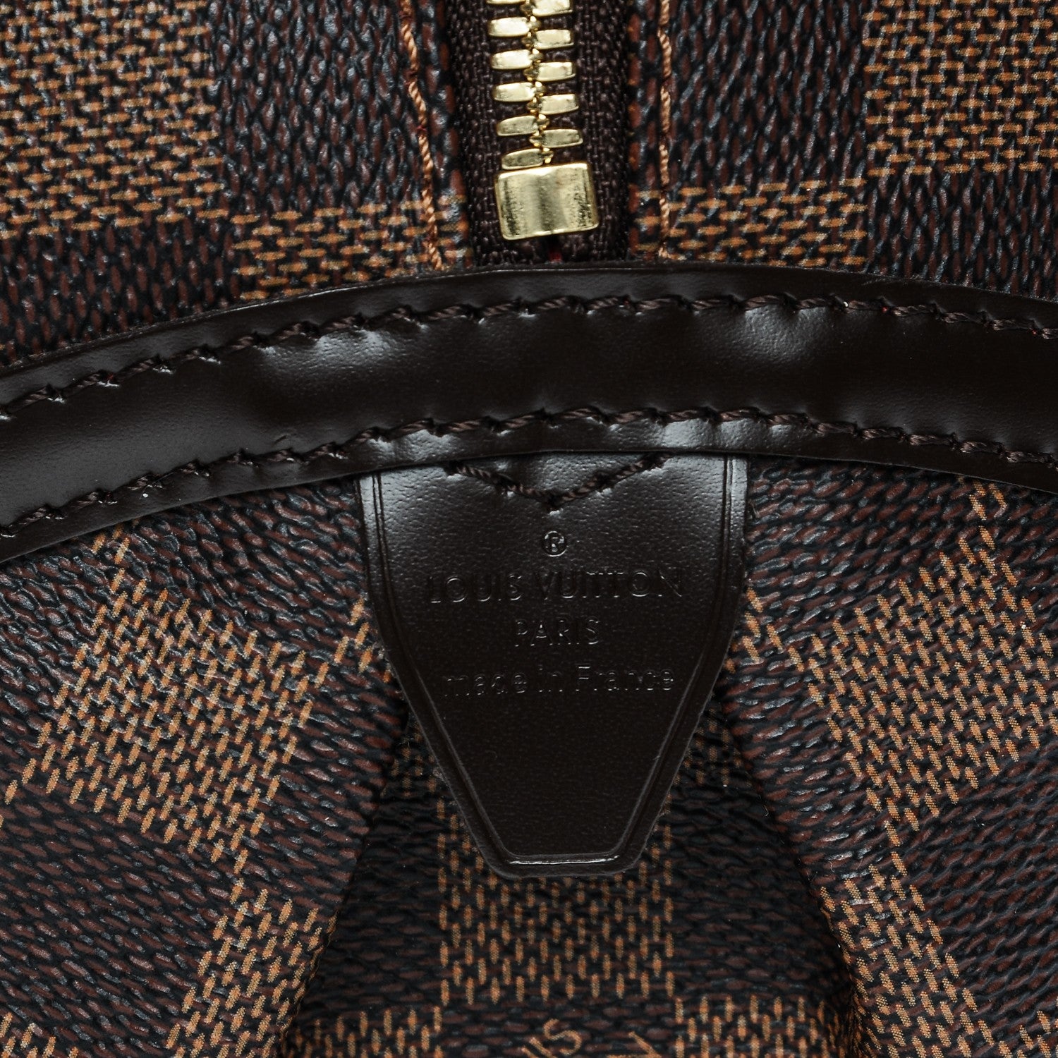 Louis Vuitton Damier Ebene Rivington PM 7 of 8