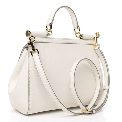 Dolce & Gabbana Dauphine Medium Miss Sicily Satchel White 3 of 8