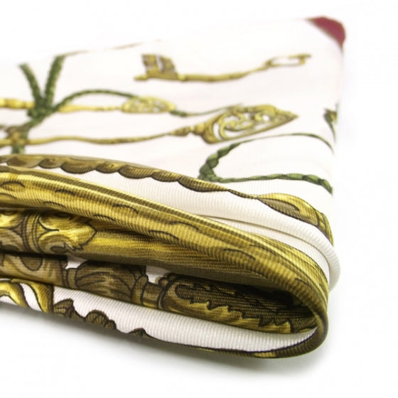 Hermes Silk Keys Les Cles Scarf 90 2 of 7