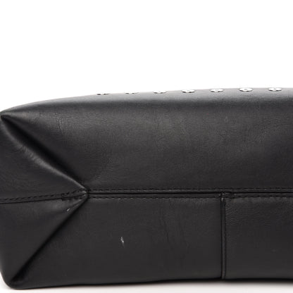 Alexander Wang Lambskin Eyelets Marion Tote Black Silver Hardware 10 of 11