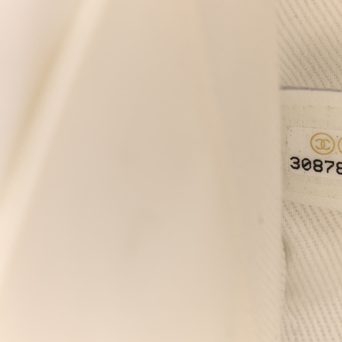 Caviar Quilted Small Business Affinity Shopping Bag White