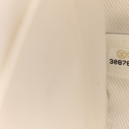 Chanel Caviar Quilted Small Business Affinity Shopping Bag White 7 of 11