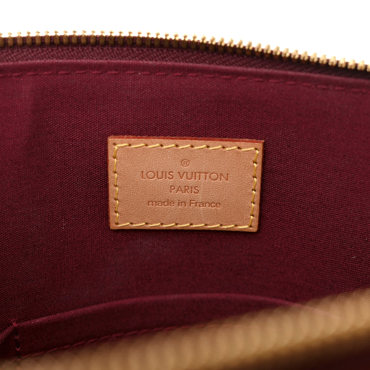 Louis Vuitton Vernis Alma PM Rouge Fauviste 6 of 11