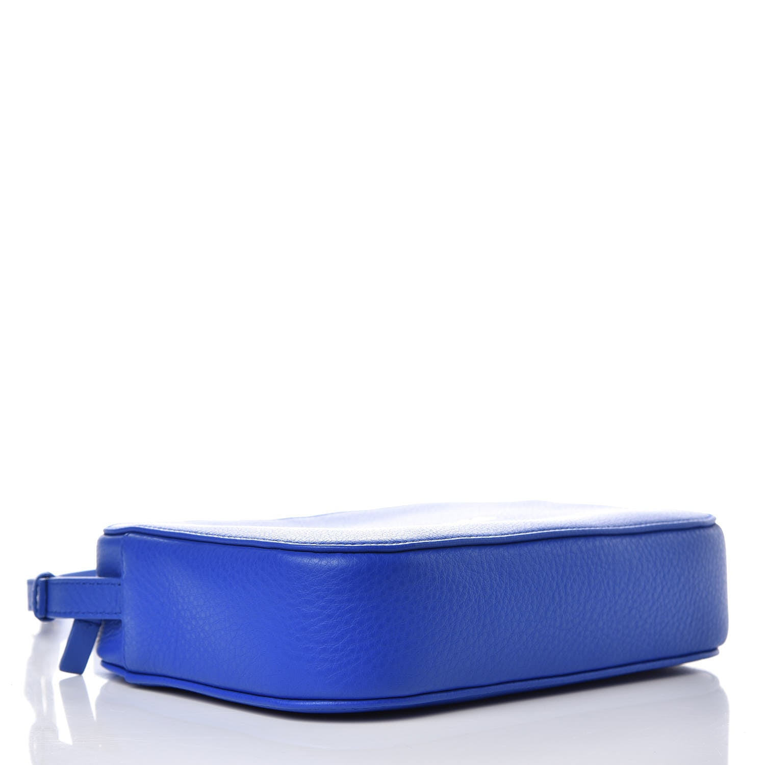 Balenciaga Smooth Calfskin Logo S Everyday Camera Bag Bleu Prim White 4 of 9