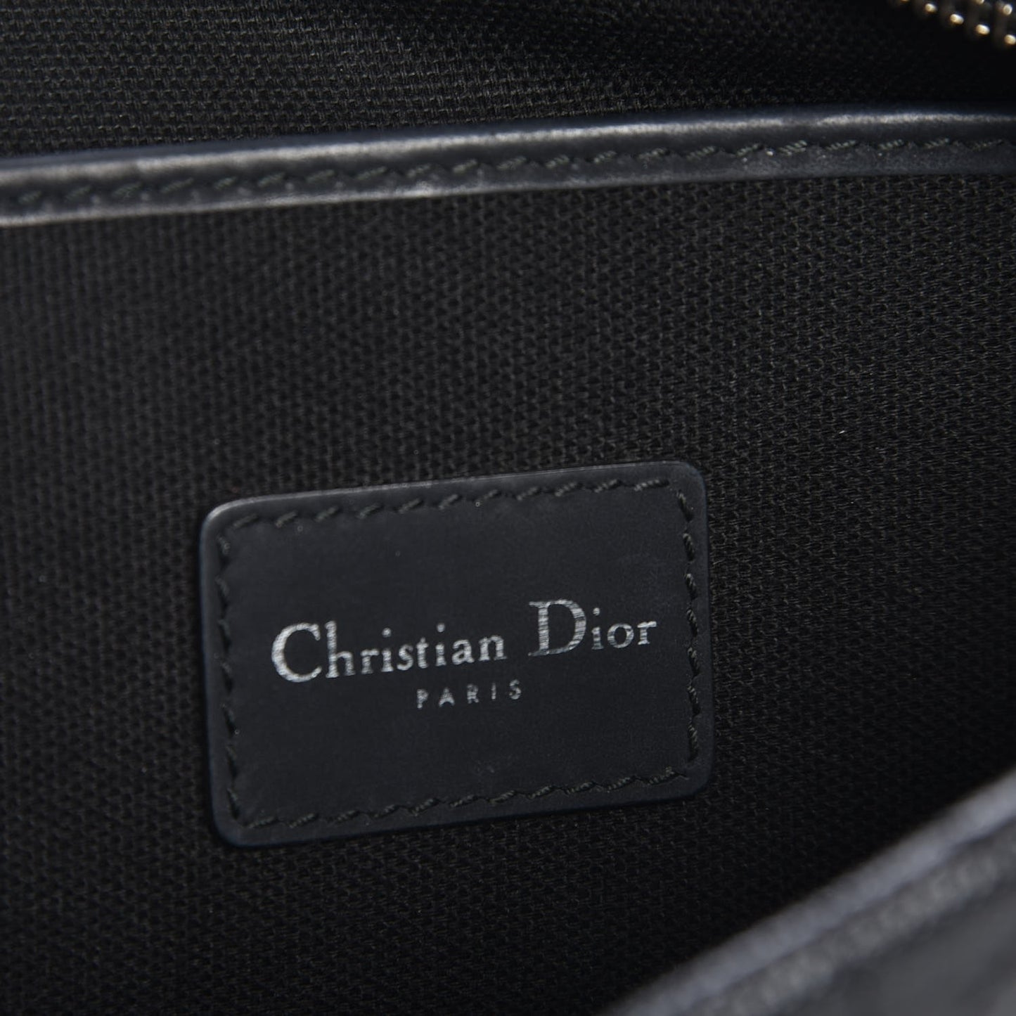 Coated Canvas Cannage Panarea Clutch Black
