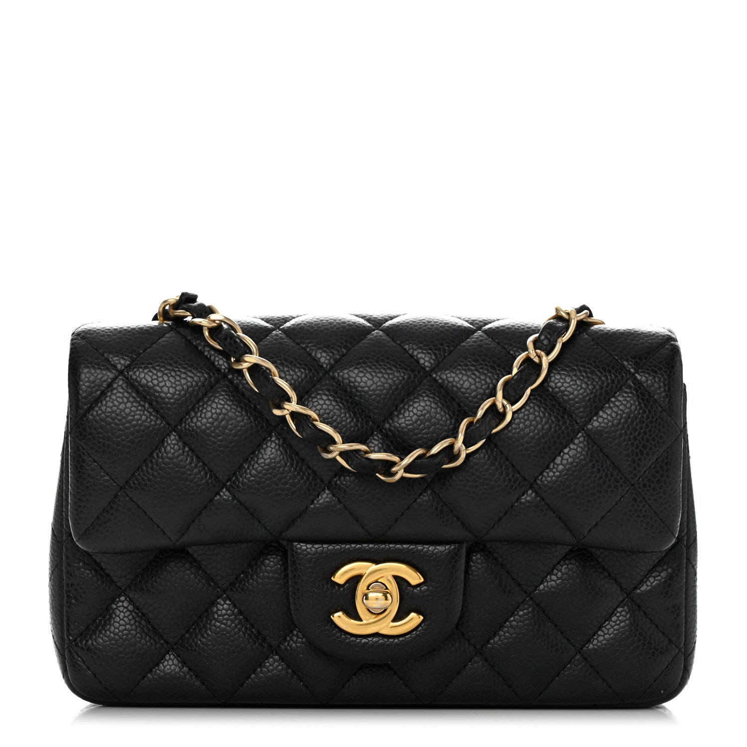 Chanel Caviar Quilted Mini Rectangular Flap Black 1 of 11