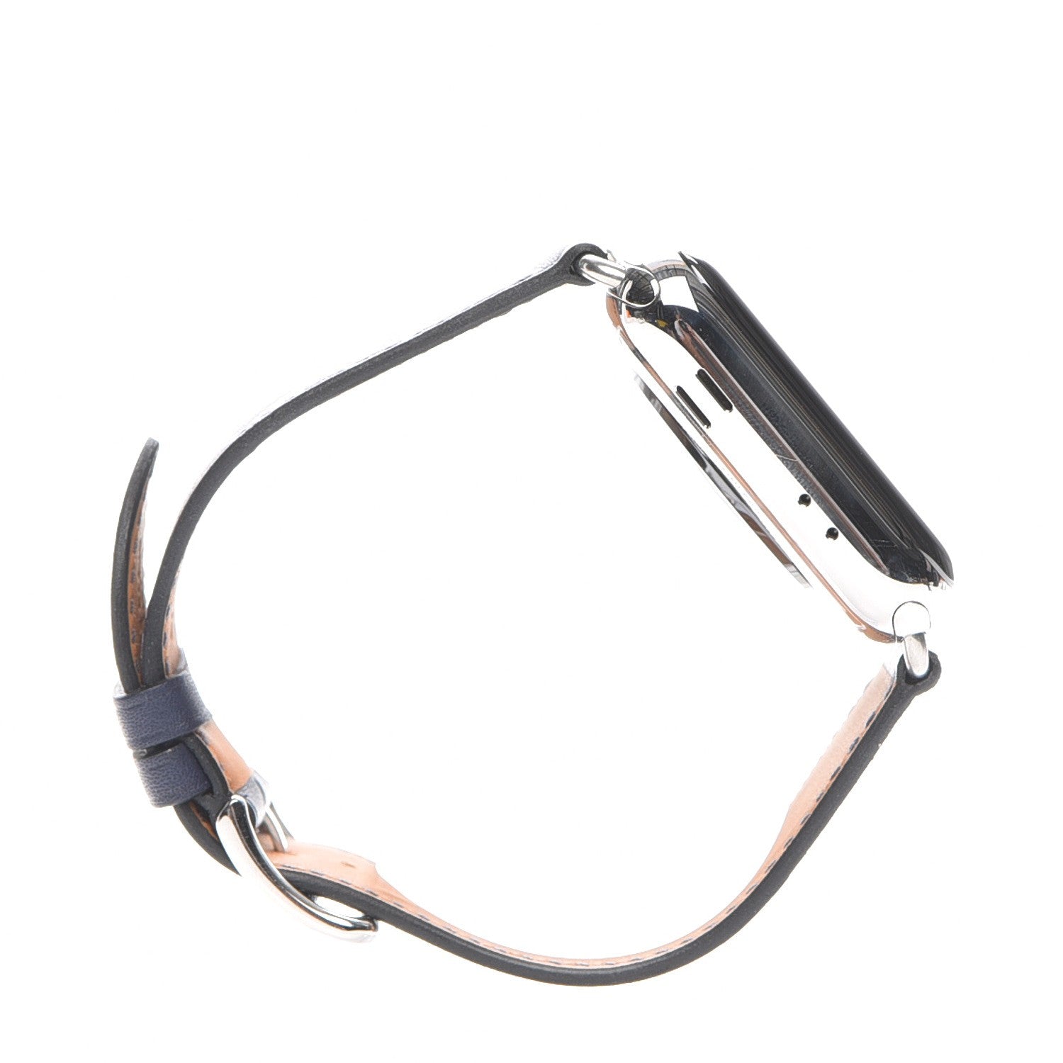 Hermes Gala 42mm Series 3 Apple Watch Eperon d’Or Bleu Marine 7 of 13