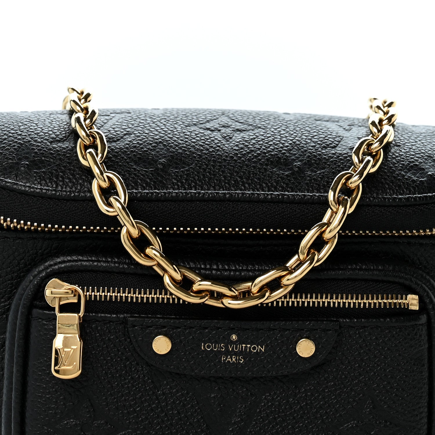 Louis Vuitton Empreinte Mini Bumbag Black 7 of 12