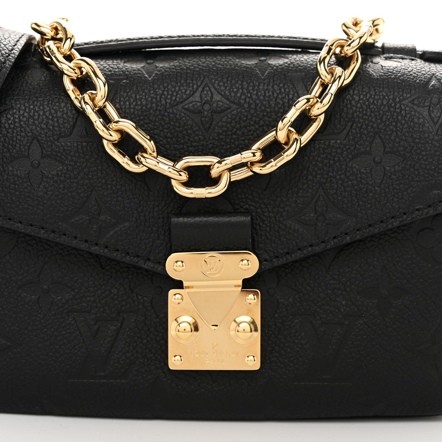 Louis Vuitton Empreinte Pochette Metis East West Black 7 of 9