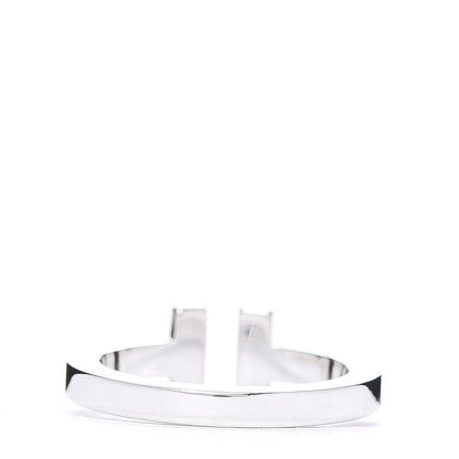 Tiffany Sterling Silver T Square Ring 53 6.5 3 of 4