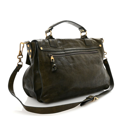 Proenza Schouler Lambskin Medium PS1 Satchel Military 2 of 9