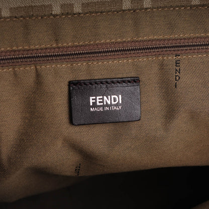 Fendi Zucca Spalmati Large Tote Kaki Pietra 6 of 7