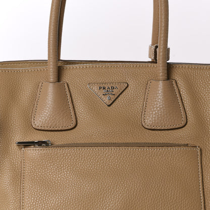 Prada Vitello Daino Tote Sabbia 10 of 10