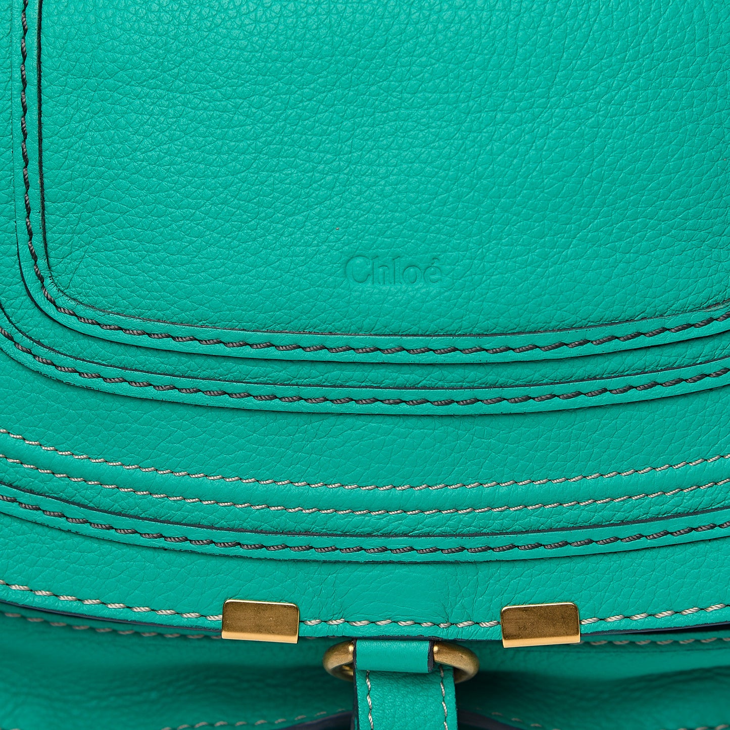 Calfskin Medium Marcie Satchel Jade Green