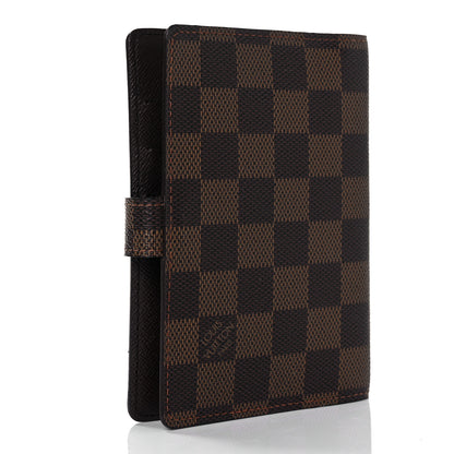 Louis Vuitton Damier Ebene Small Ring Agenda Cover 3 of 8