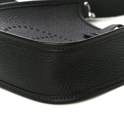 Hermes Taurillon Clemence Evelyne TPM Black 9 of 11