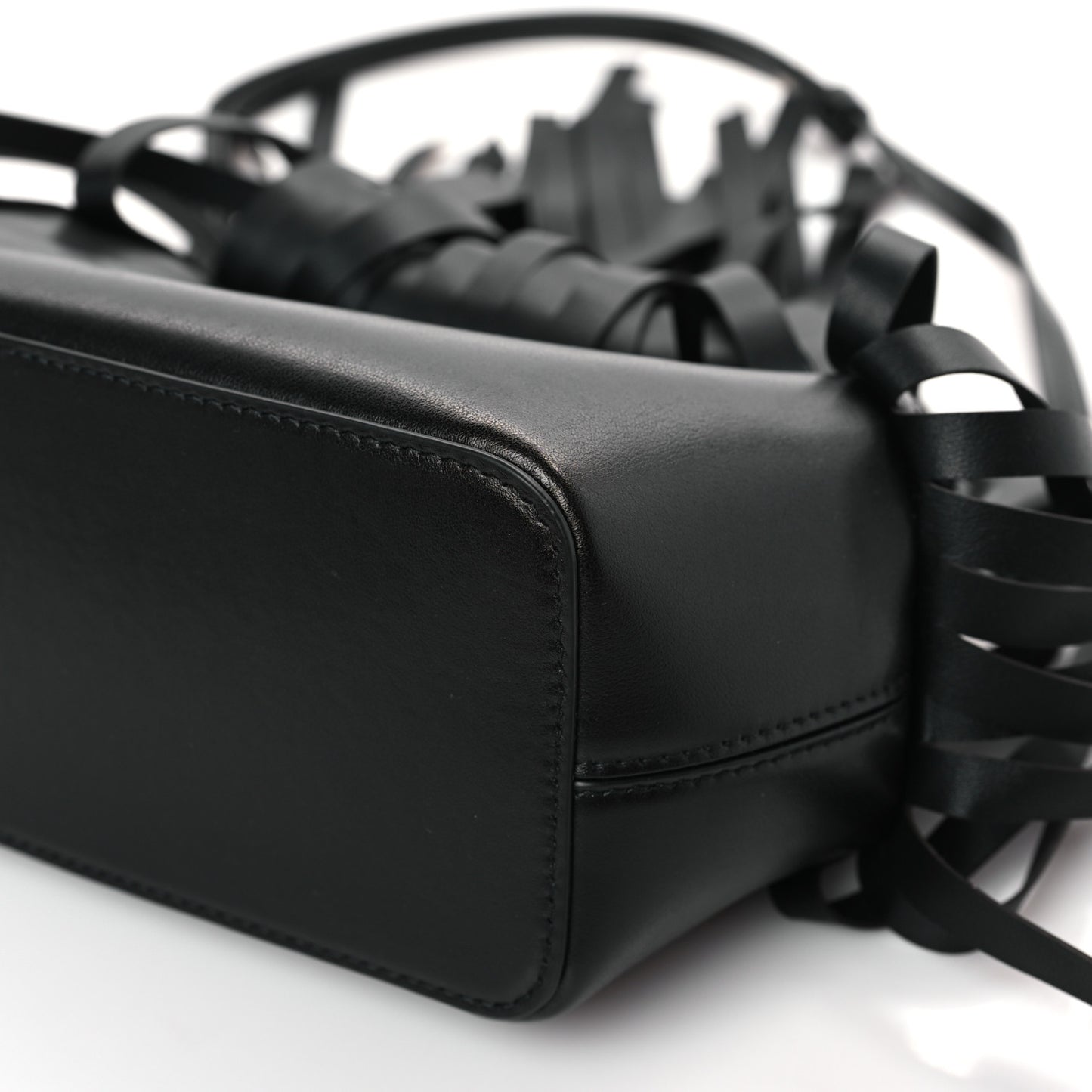 Calfskin Fringe Mini The Peak Bag