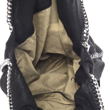 Stella McCartney Shaggy Deer Big Falabella Tote Black 5 of 13