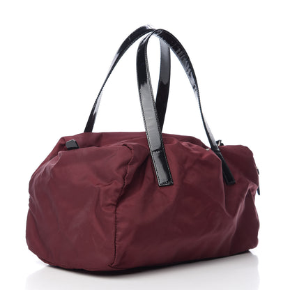 Prada Tessuto Nylon Duffel Granato 2 of 8