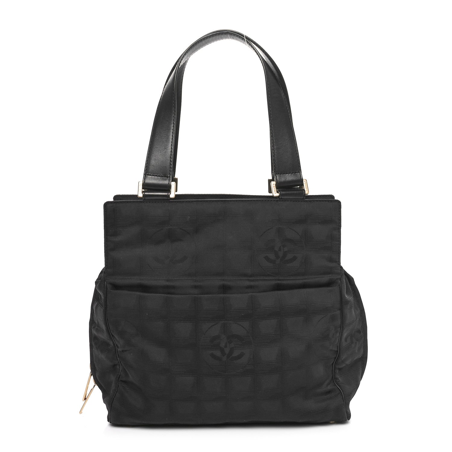 Chanel Nylon Medium Travel Tote Black 1 of 12