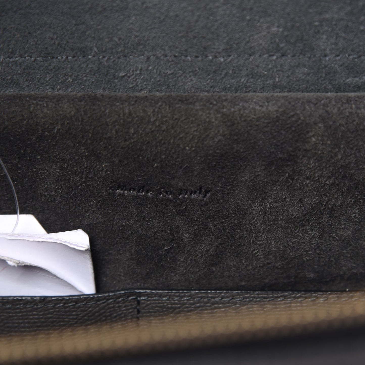 Grained Calfskin Mini Belt Bag Grey