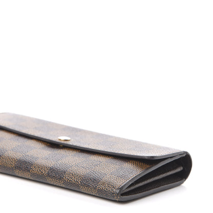 Louis Vuitton Damier Ebene Sarah Wallet 7 of 12